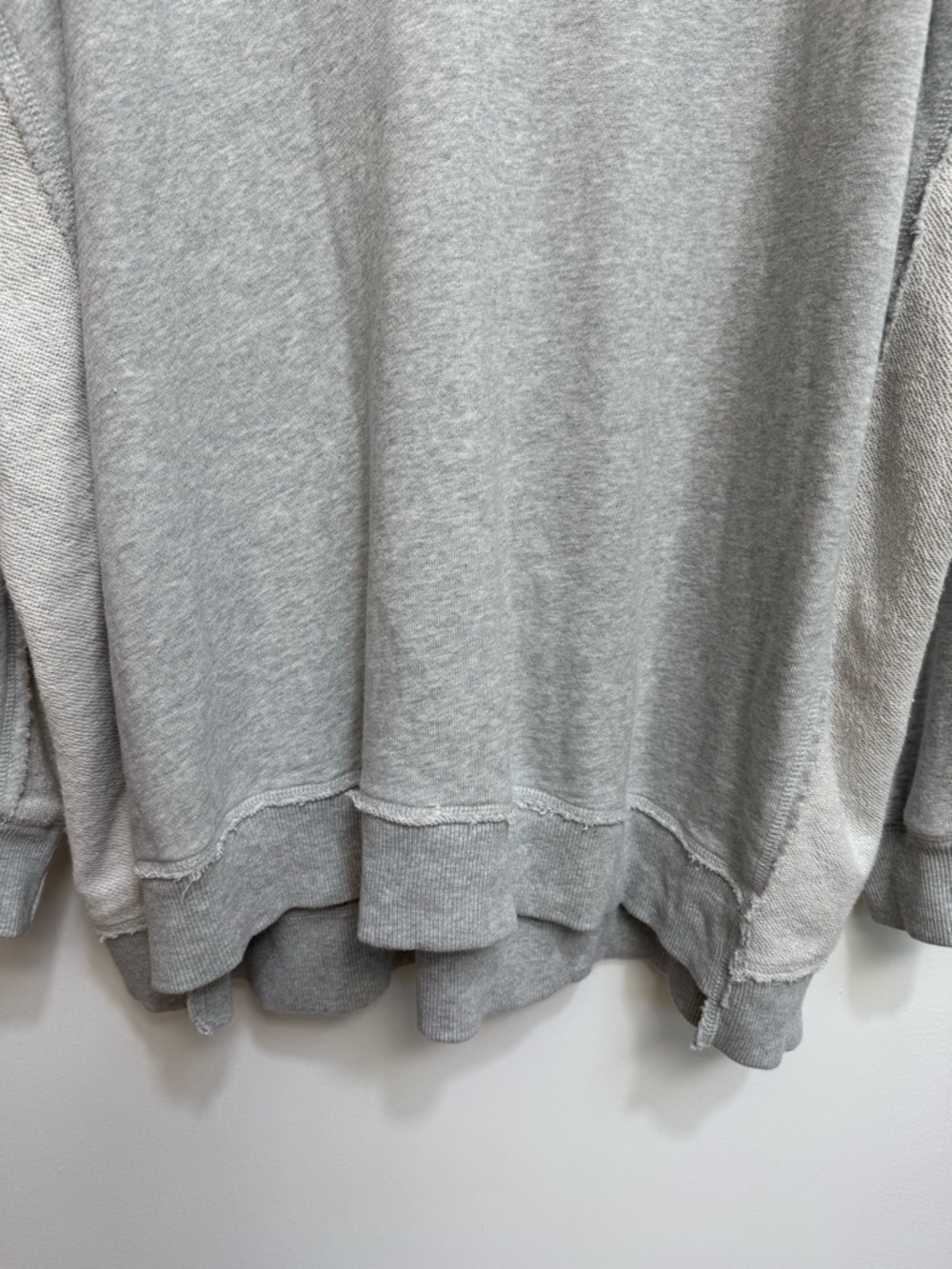 Aerie Vacay Everyday V-Neck Sweatshirt Women’s XXL Oversized Loungewear Travel - Picture 5 of 12
